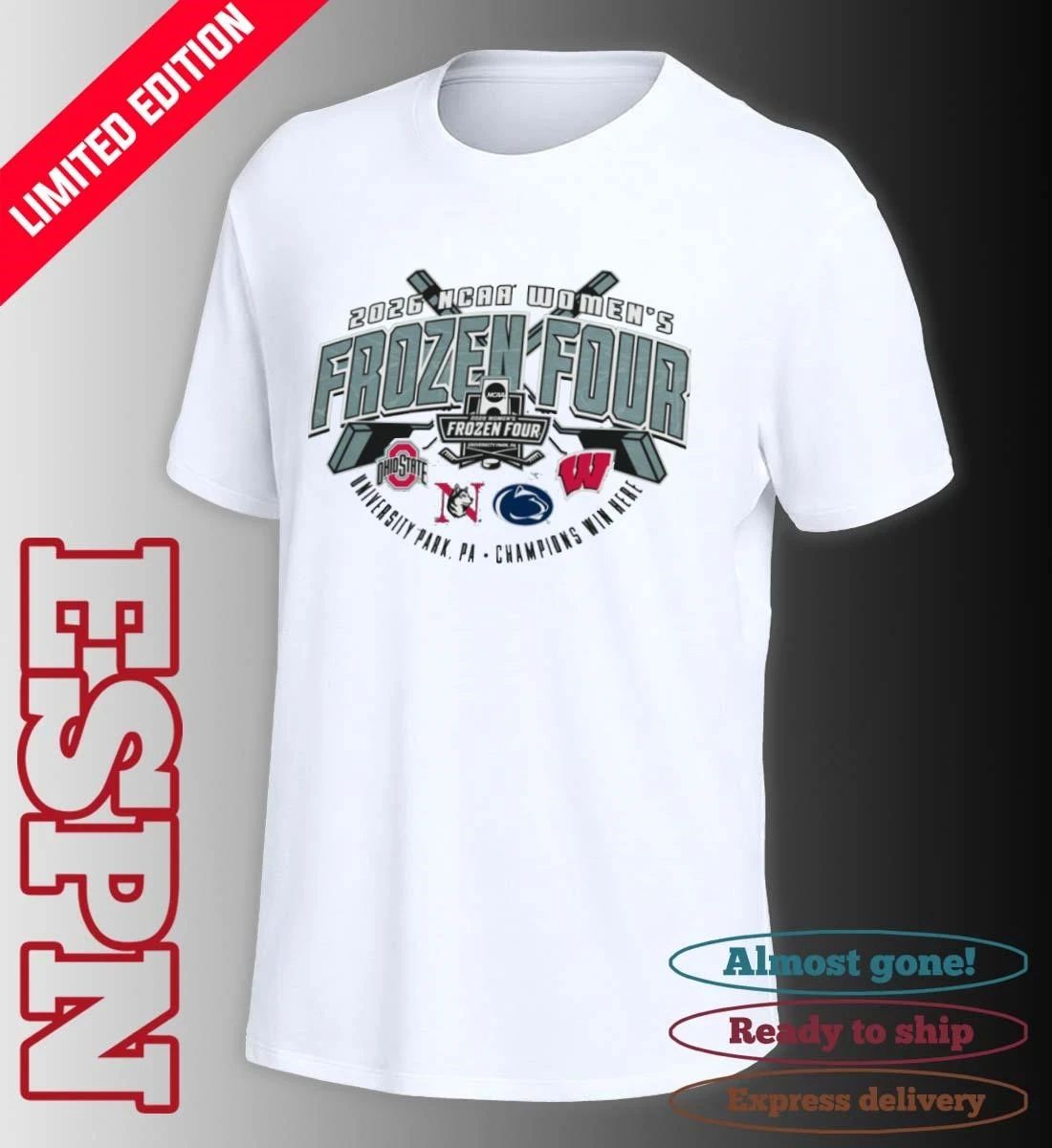 NCAA Women’s Frozen Four 2026 Shirt