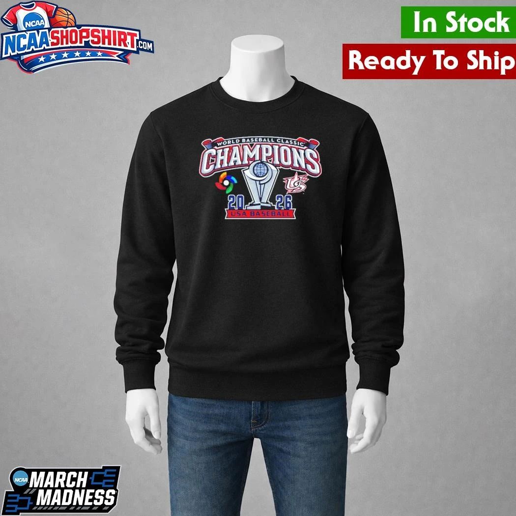 USA Baseball Champions World Baseball Classic 2026 Shirt