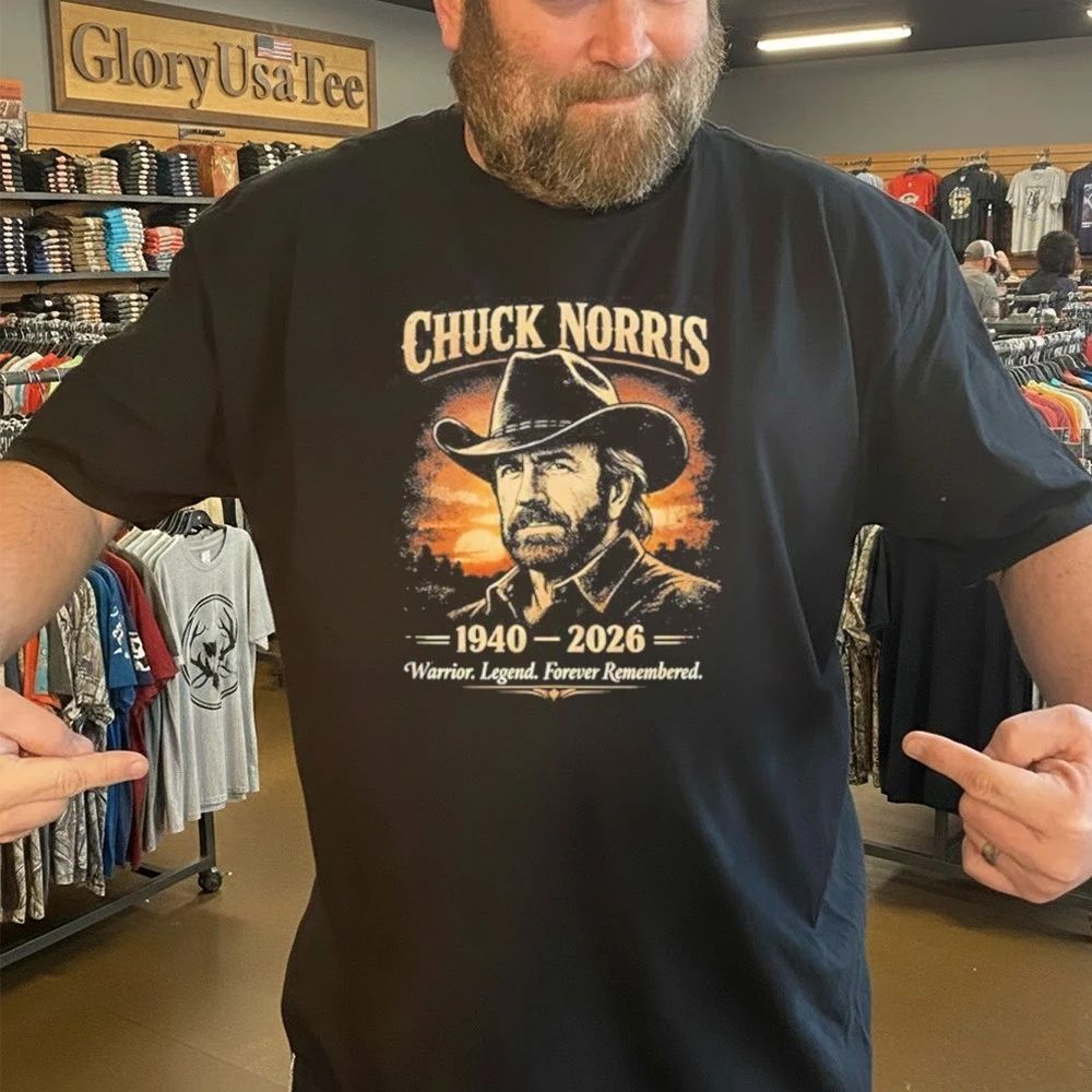 Chuck Norris 1940 2026 Warrior Legend Forever Remembered Shirt