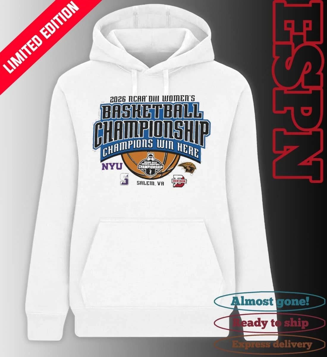 2026 NCAA DIII Women’s Basketball Championship – Final Four T-Shirt
