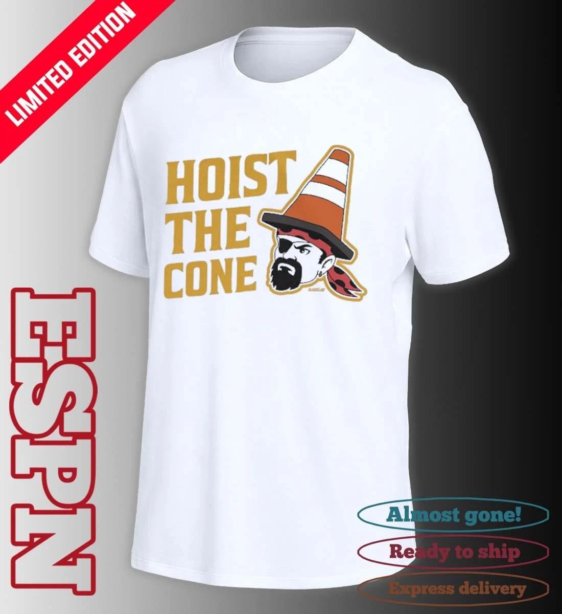 Hoist the Cone Pirates Tee
