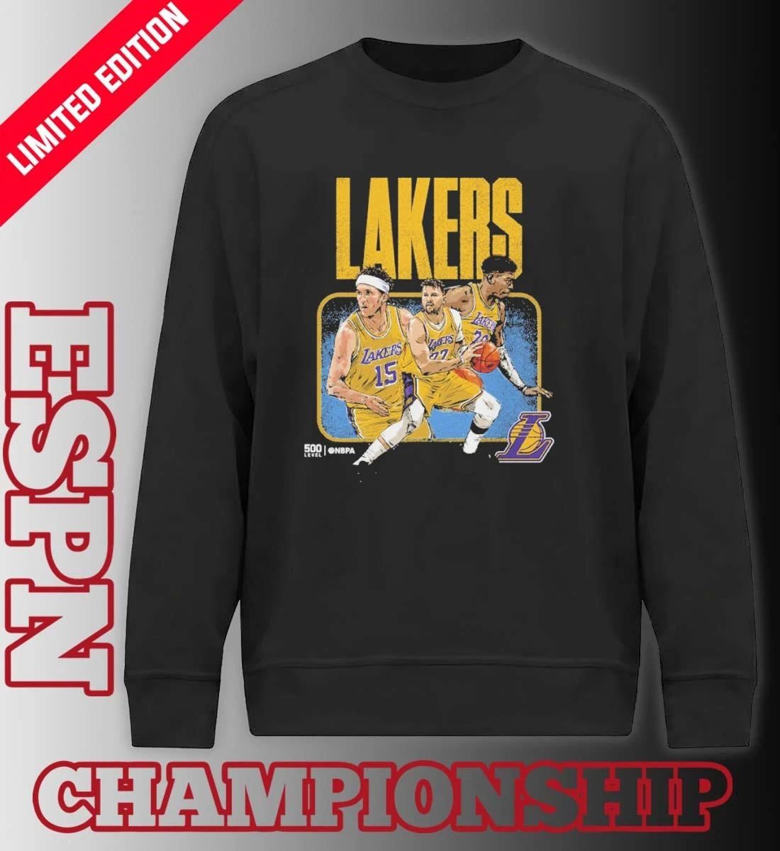 Los Angeles Lakers 2026 Playoffs Trio Player Shirt