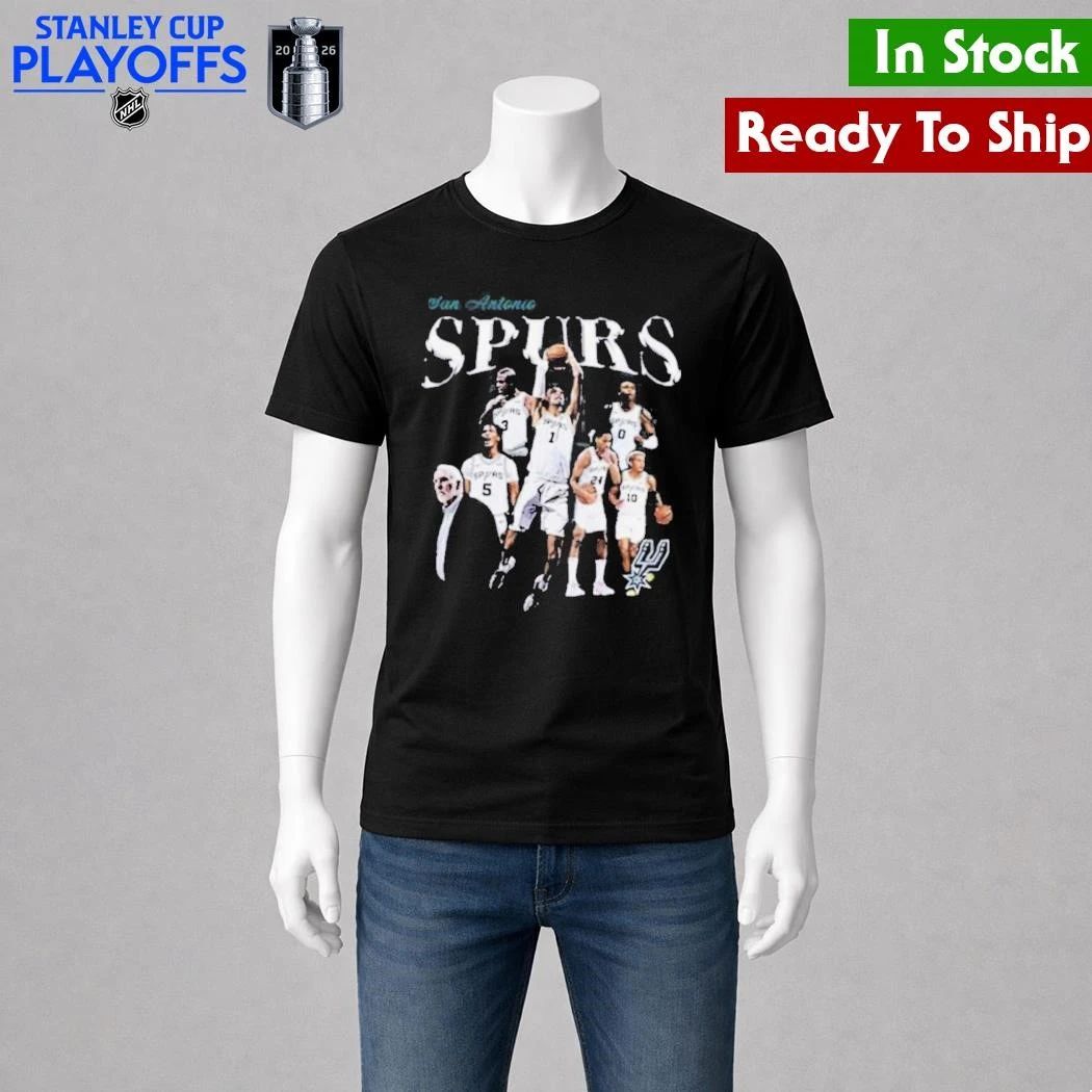 San Antonio Spurs Coach Gregg Popovich Team Roster Bootleg Shirt