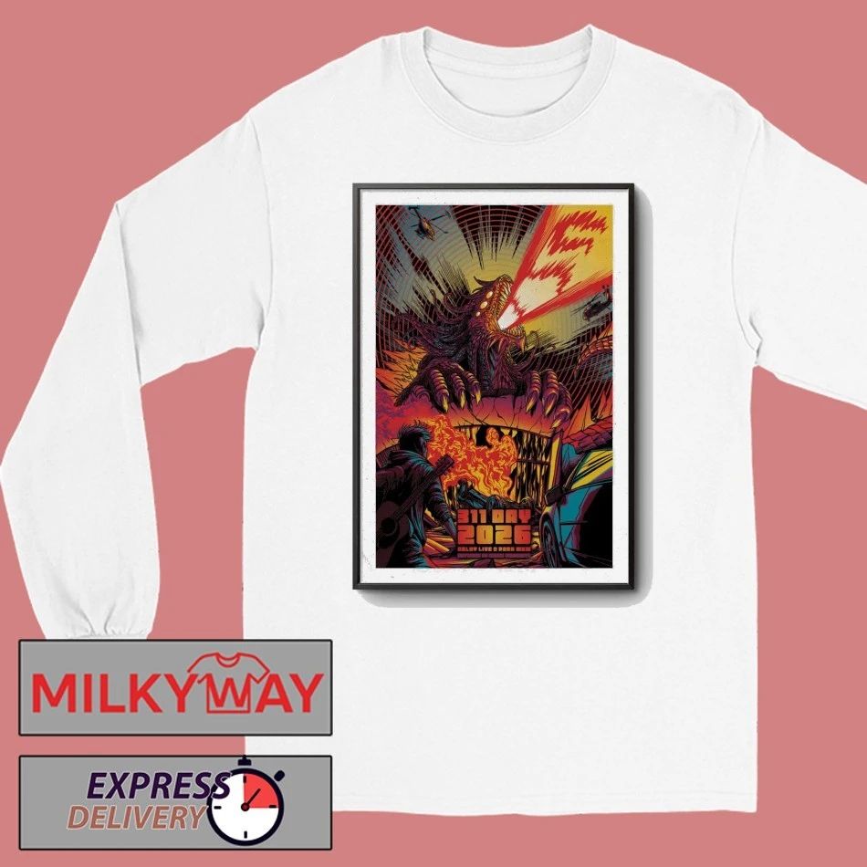 311 Las Vegas NV Mar 8 2026 Tour Poster shirt