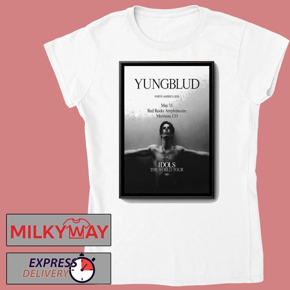 Yungblud May 11 2026 Red Rocks Amphitheatre Morrison CO Poster shirt