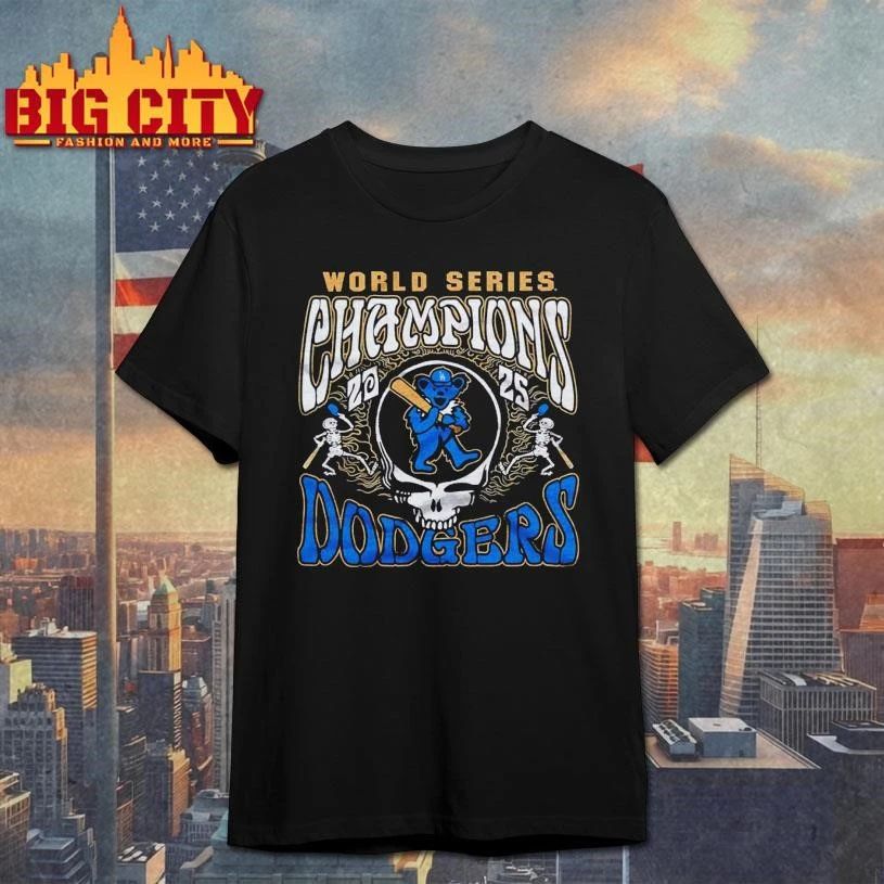 Dodgers x Grateful Dead 2026 Gold Collection Graphic Shirt