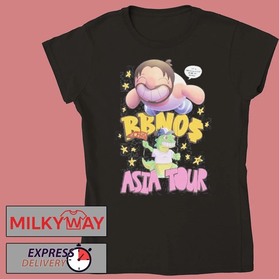 Bbnomula It’s Pronounced Baby No Money Asia Tour 2025 Shirt