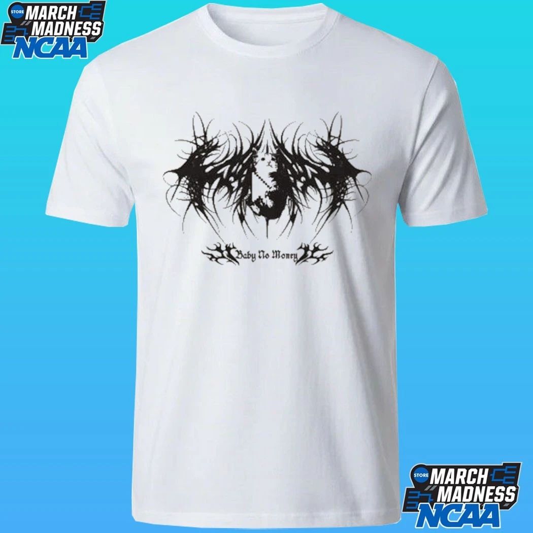 Baby No Money Cat Ringer Shirt