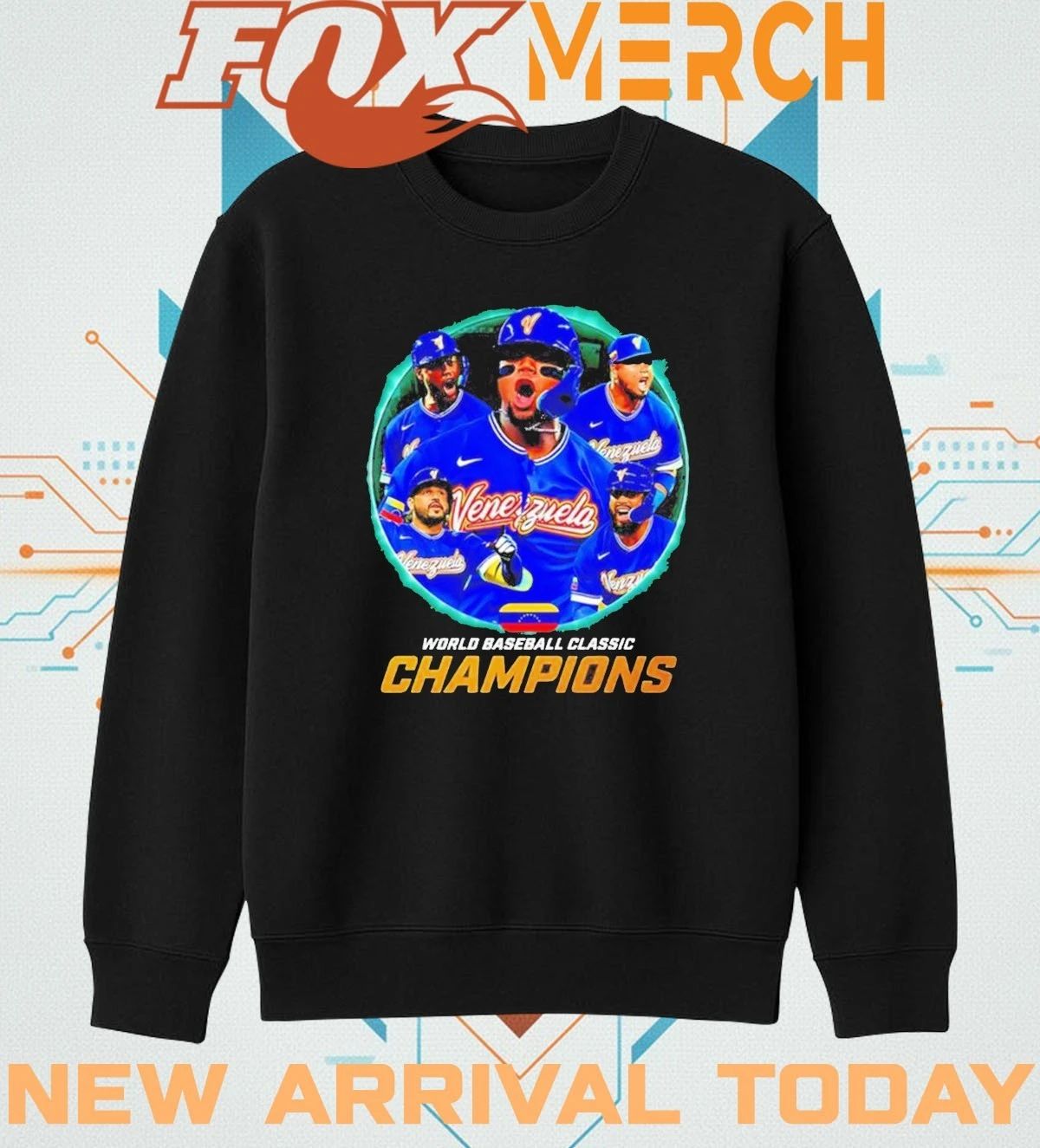 World Baseball Classic Champions 2026 Venezuela baseball t-shirt