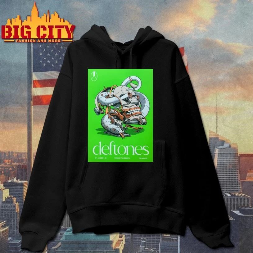 Deftones CDMX Mexico 2026 Venue Poster Shirt