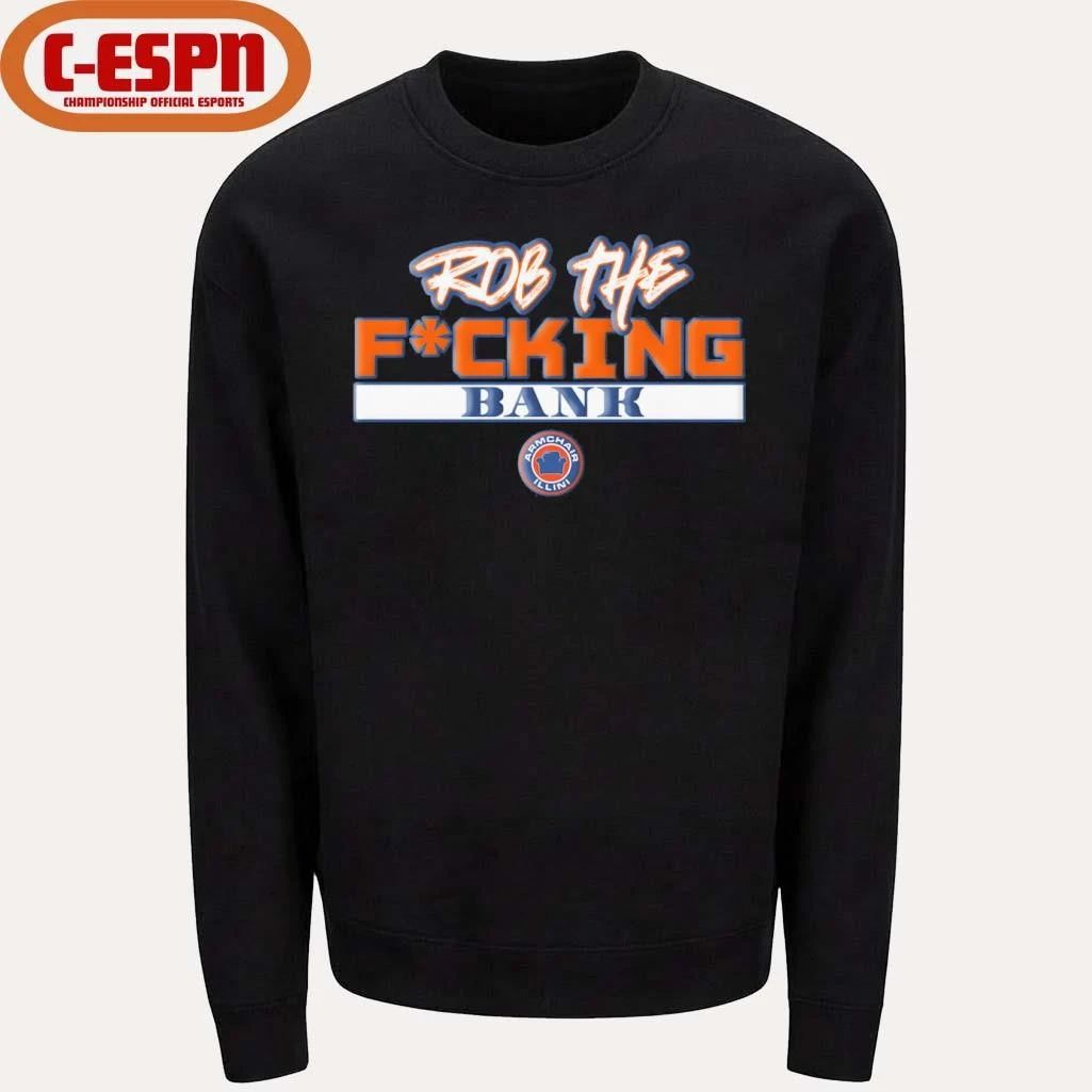 Armchair Illini Rob Fucking Bank Shirt