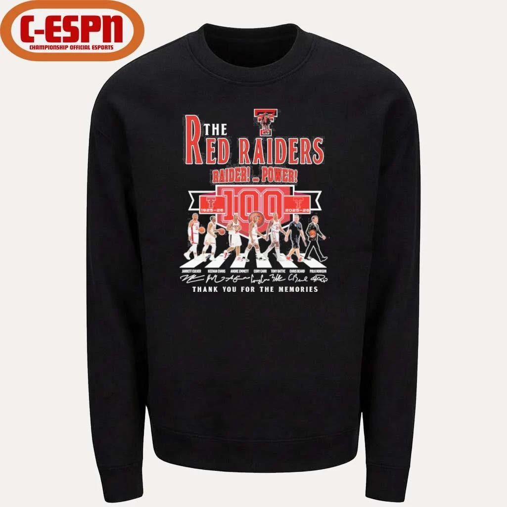 The Texas Tech Basketball Abbey Road 100th Anniversary 1926-2026 Shirt