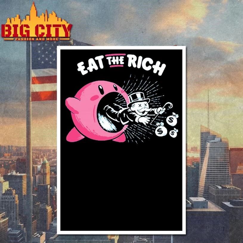 Eat The Rich Funny Art Shirt