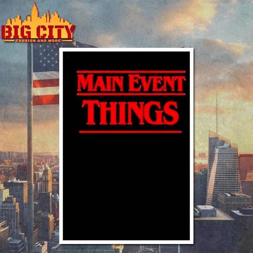 Brock Manning Main Event Things Graphic Shirt