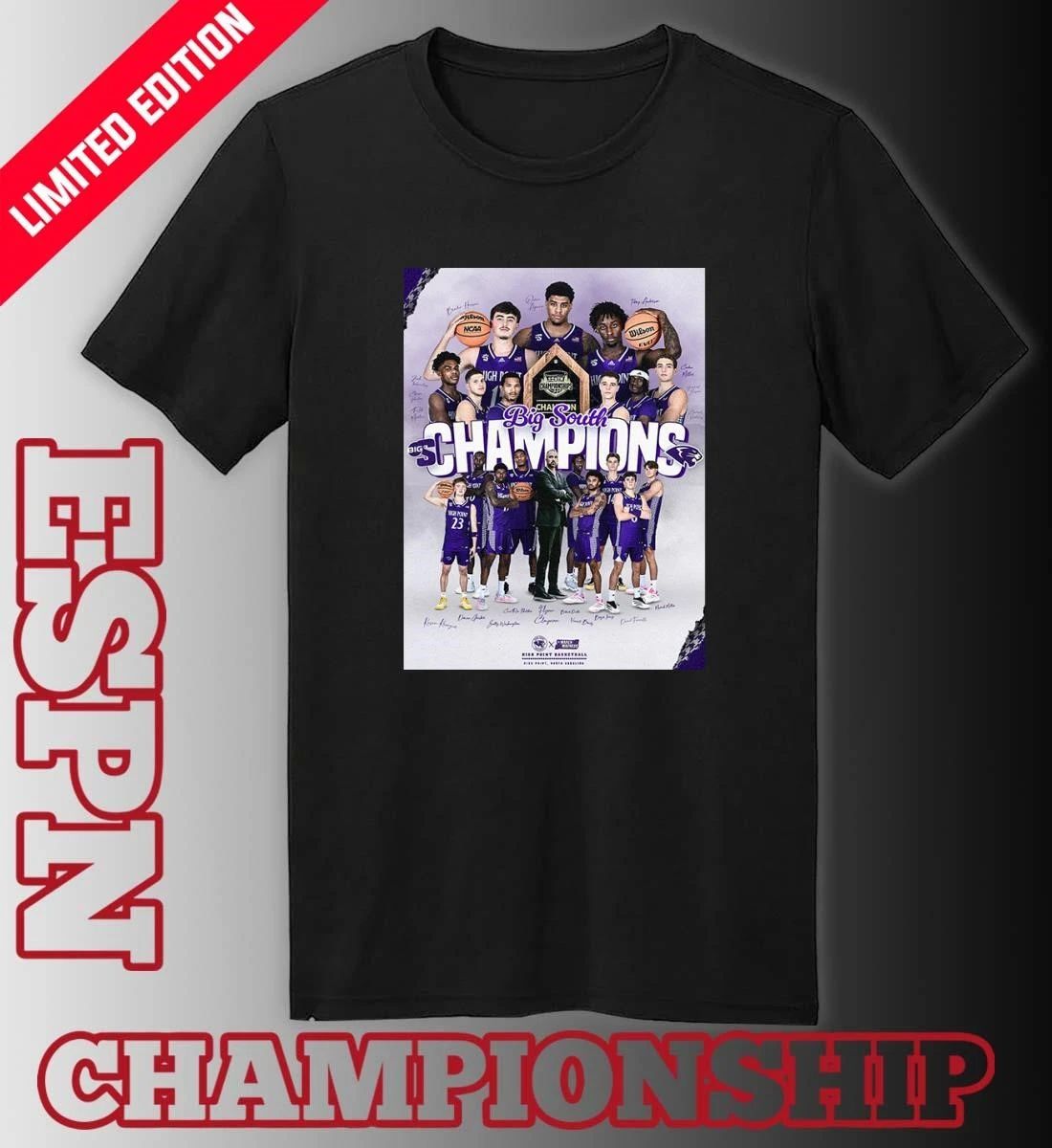 High Point Men’s Basketball Big South Conference Champions Poster Shirt