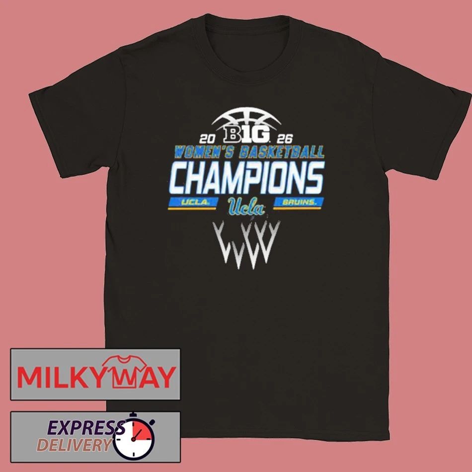 UCLA Bruins Women’s Basketball 2026 Big Ten Women’s Basketball Regular Season Champions shirt