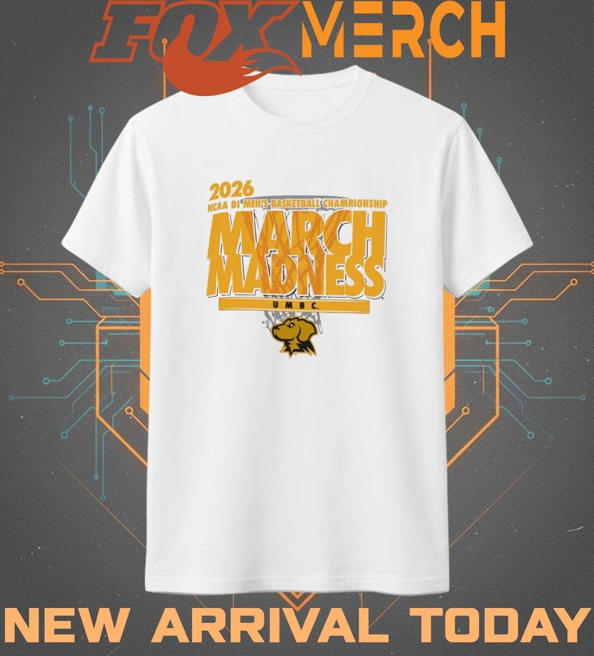 UMBC Retrievers 2026 NCAA DI Men’s Basketball Championship March Madness shirt