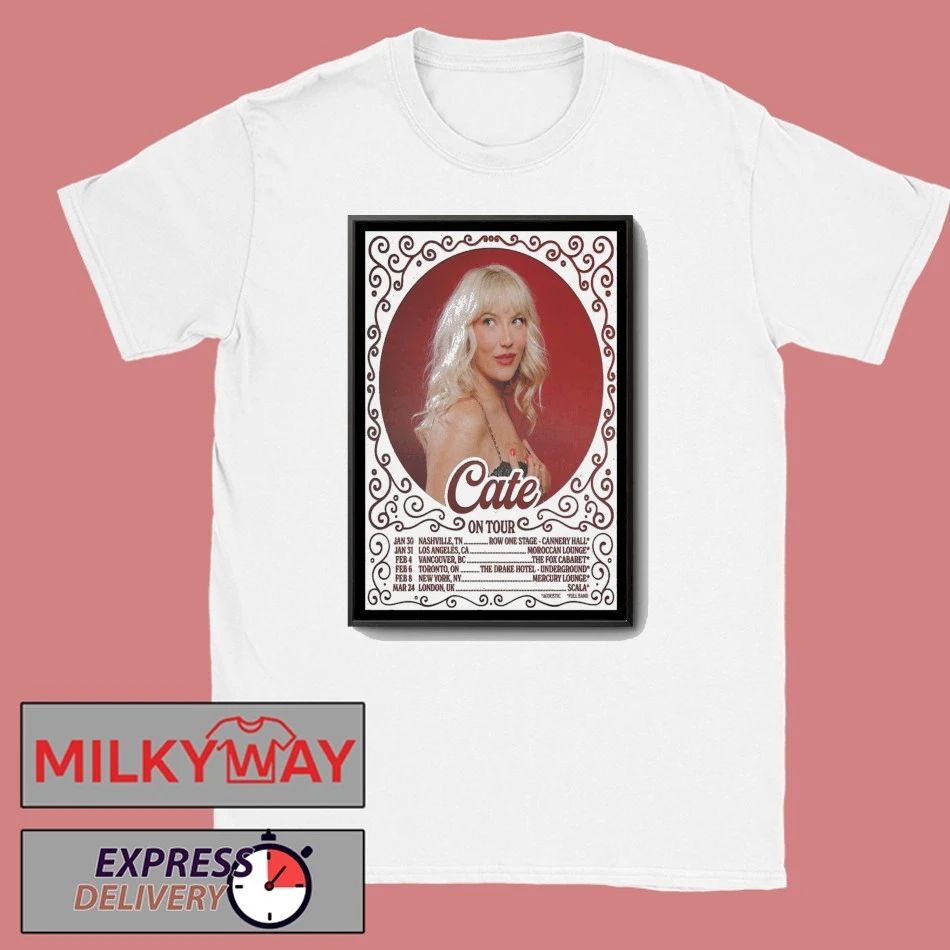 Cate Tour 2026 Poster shirt