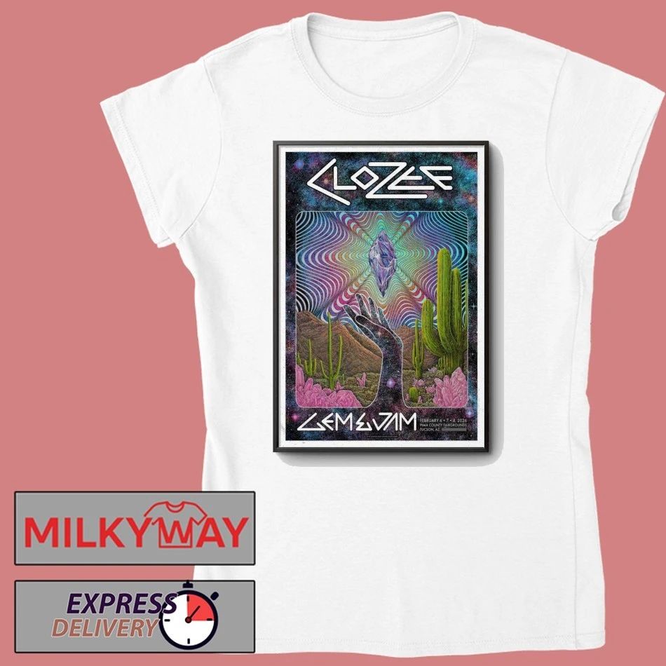 Poster CloZee Feb 6-8 2026 Tucson AZ shirt