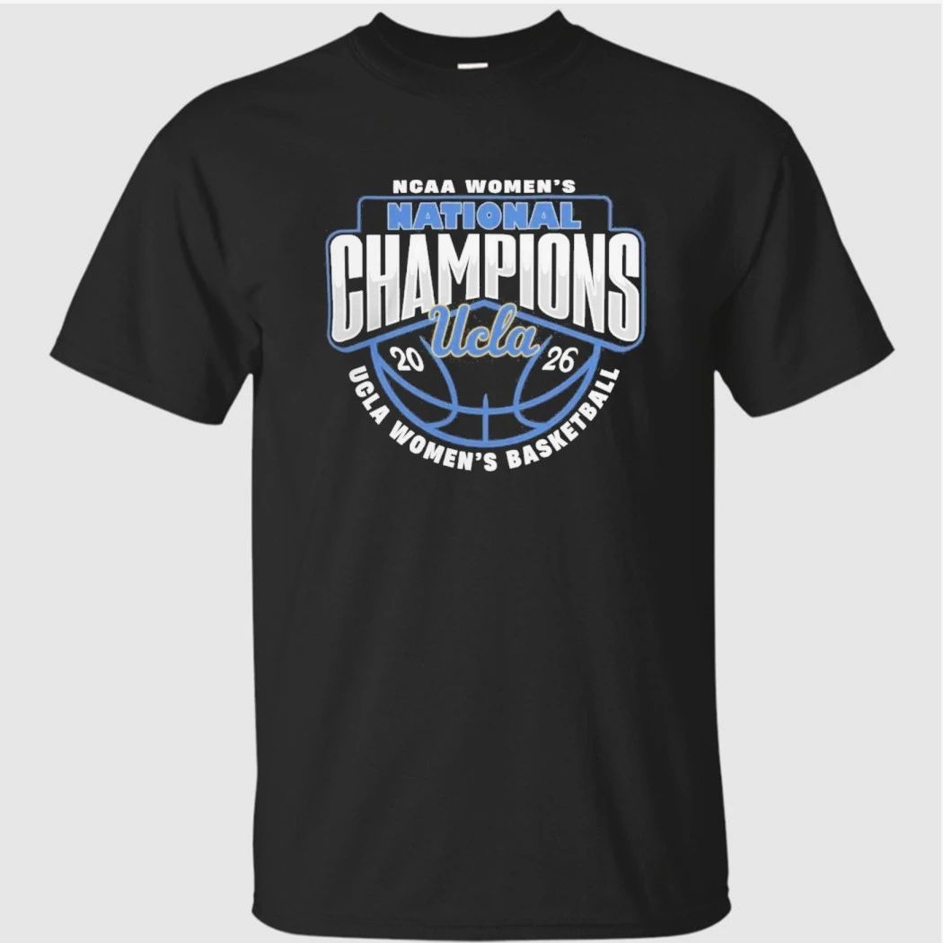 2026 Women’s Basketball National Champions UCLA Bruins Logo Shirt