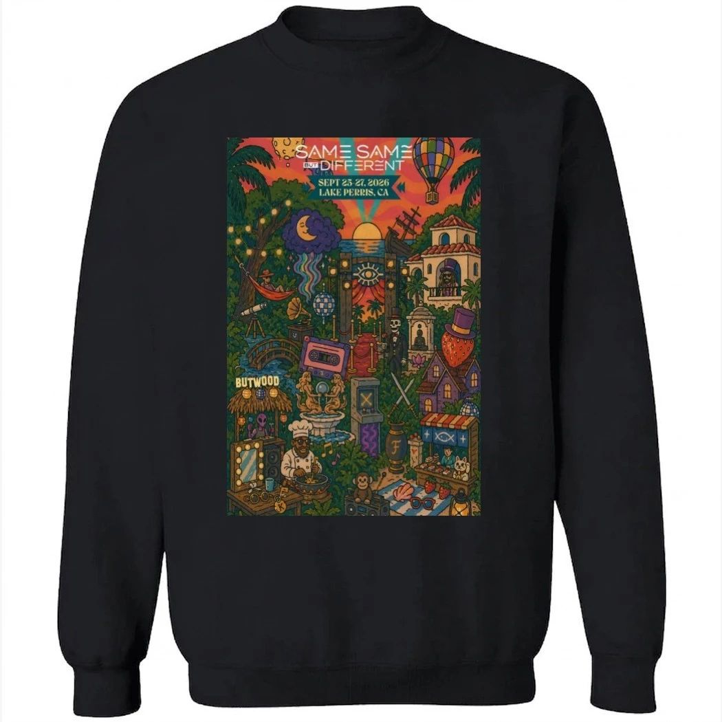 Same Same But Different Festival Lake Perris CA September 25-27-2026 Shirt
