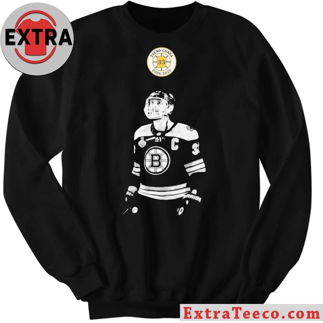 Zdeno Chara Retirement Banner Photo Logo Shirt
