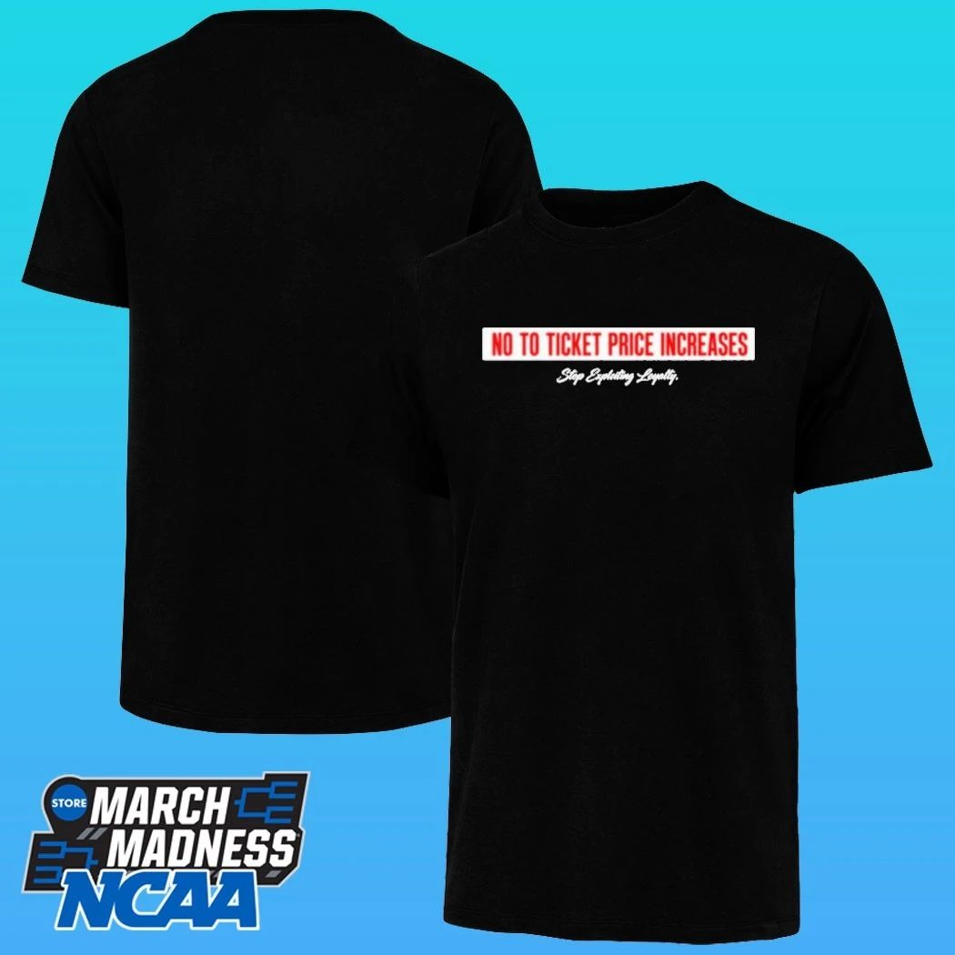 No To Ticket Price Increases Stop Spring Leyte Shirt