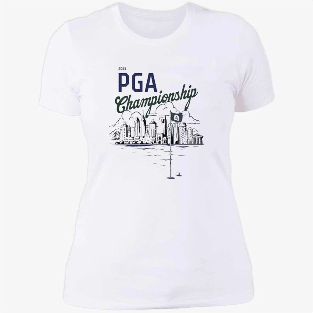 2026 PGA Championship x Barstool Golf Philadelphia Skyline Shirt
