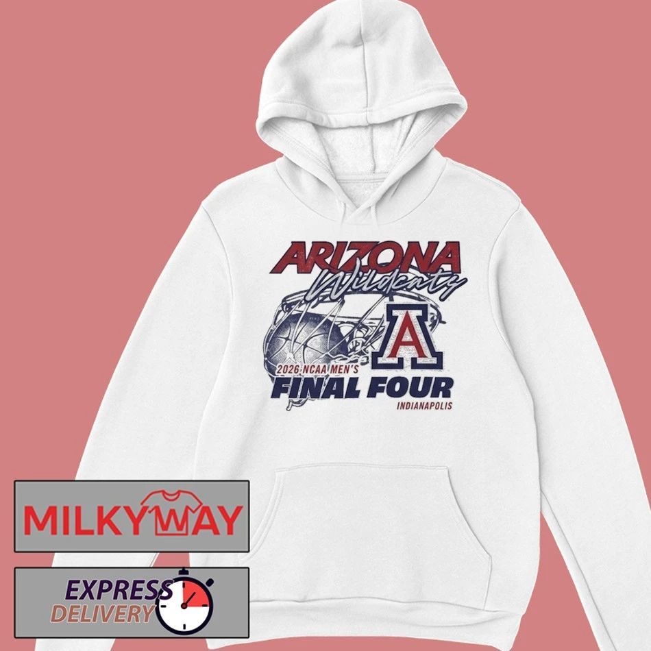 Arizona Wildcats 2026 NCAA Final Four White Shirt