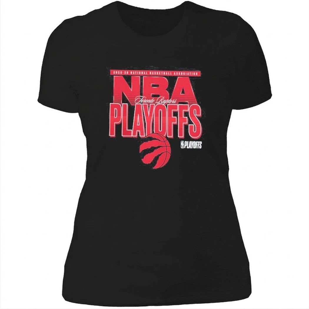 Toronto Raptors Black 2026 NBA Playoffs T-Shirt