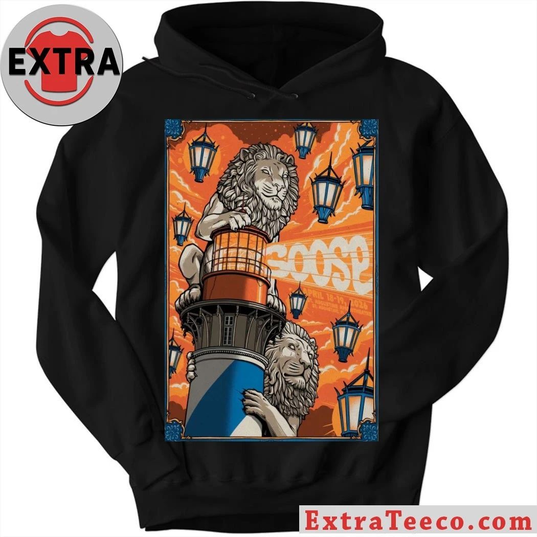 Goose April 18-19, 2026 St. Augustine Amphitheatre, St. Augustine, FL Poster Shirt