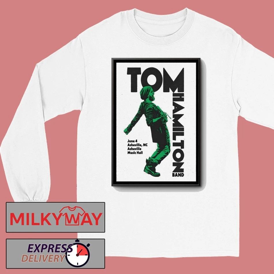 Tom Hamilton Jr 6 4 2026 Asheville NC Poster shirt