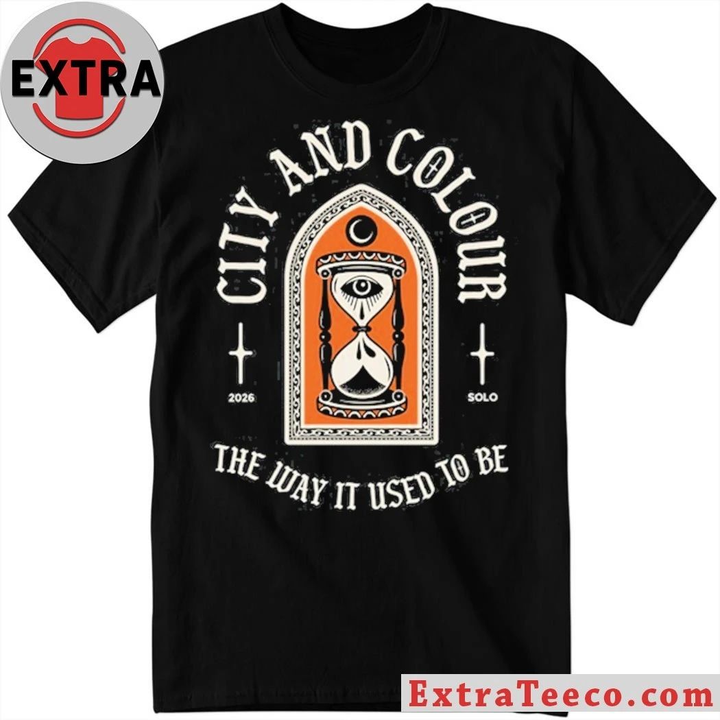 City And Colour The Way It Used To Be Solo 2026 Tour Shirt
