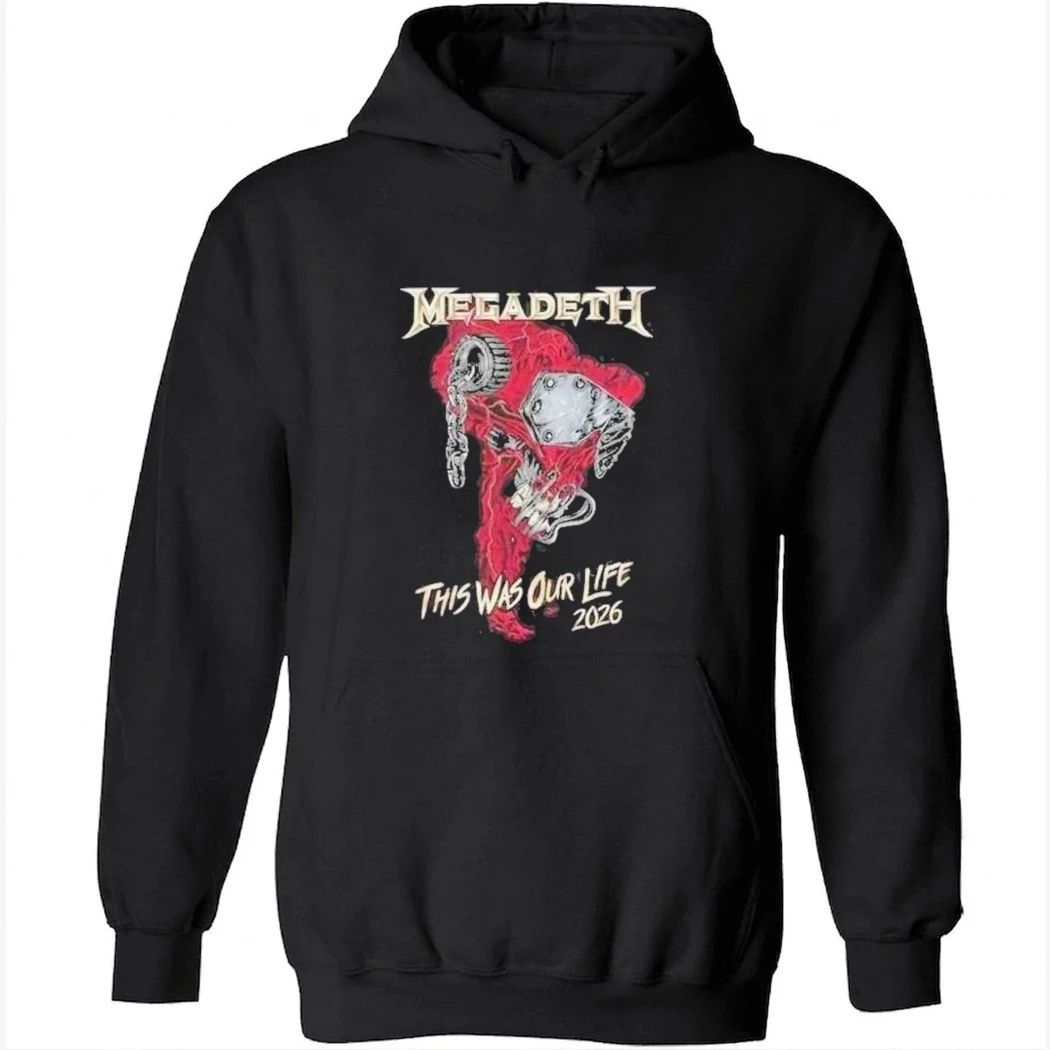 Megadeth This Was Our Life Latin America Tour 2026 At Tecnopolis Buenos Aires Argentina On April 30 2026 Tour Shirt