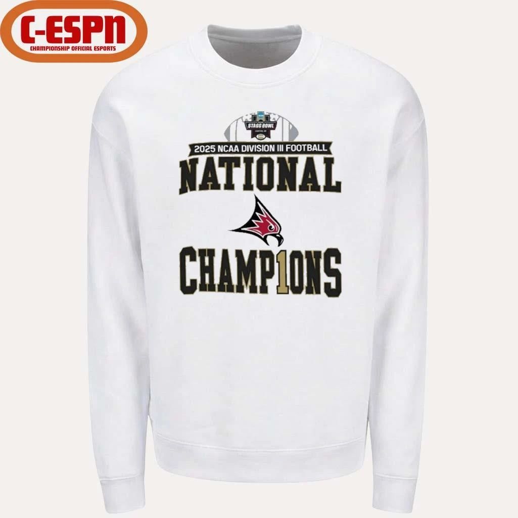 Wisconsin-River Falls Falcons National Champions T-Shirt