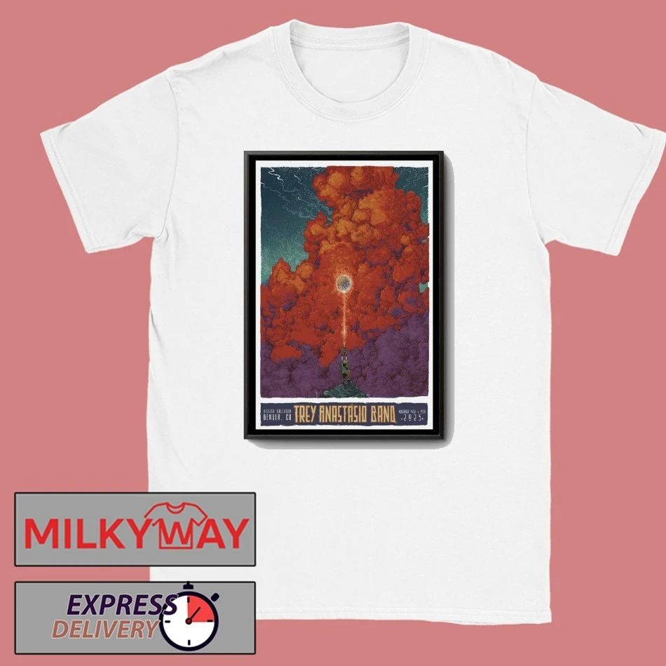 Trey Anastasio Nov 15 2025 Mission Ballroom in Denver, CO Poster shirt