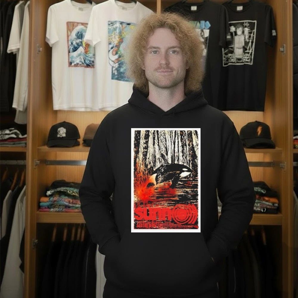 Sunn O Band April 2026 Poster Shirt