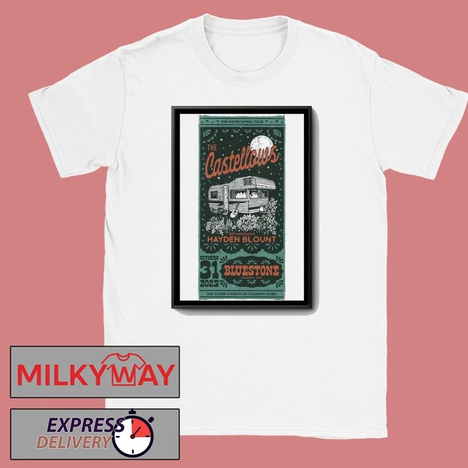 The Castellows Bluestone, Columbus OH Poster shirt