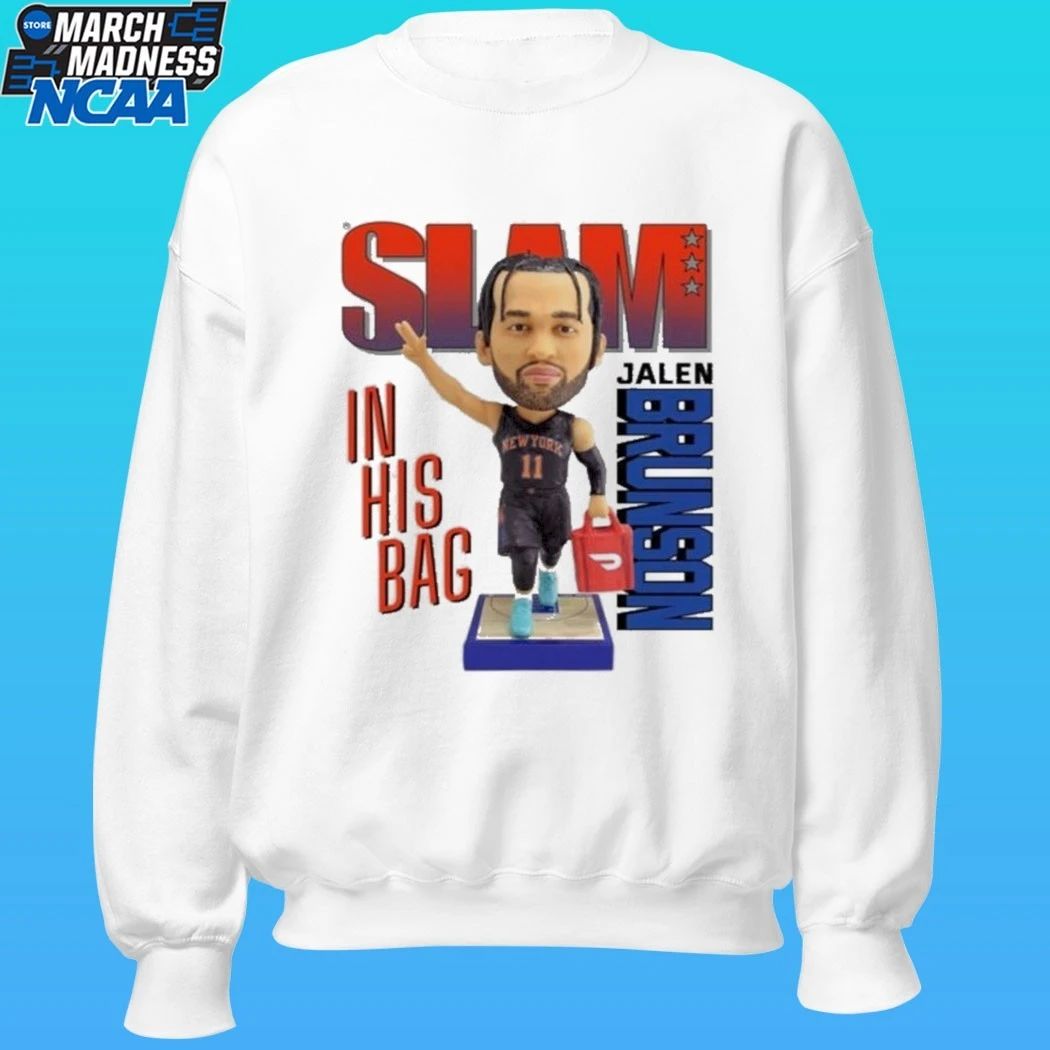 Slam Jalen Brunson Doordash In His Bag Shirt