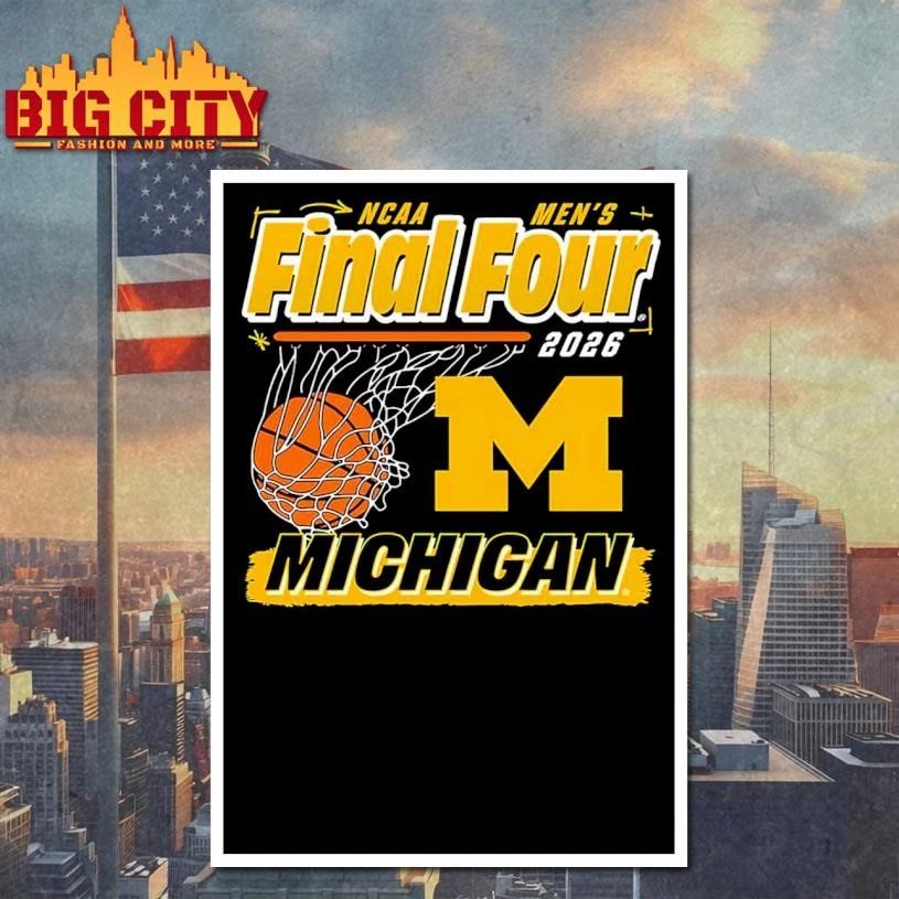 Michigan Final Four 2026 Graphic Shirt