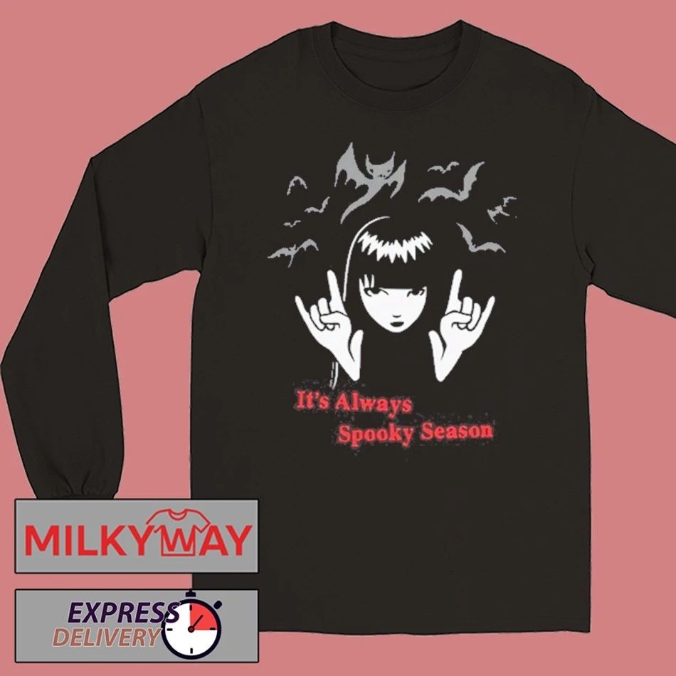 Emily The Strange Twinning Scaredy Cat Shirt