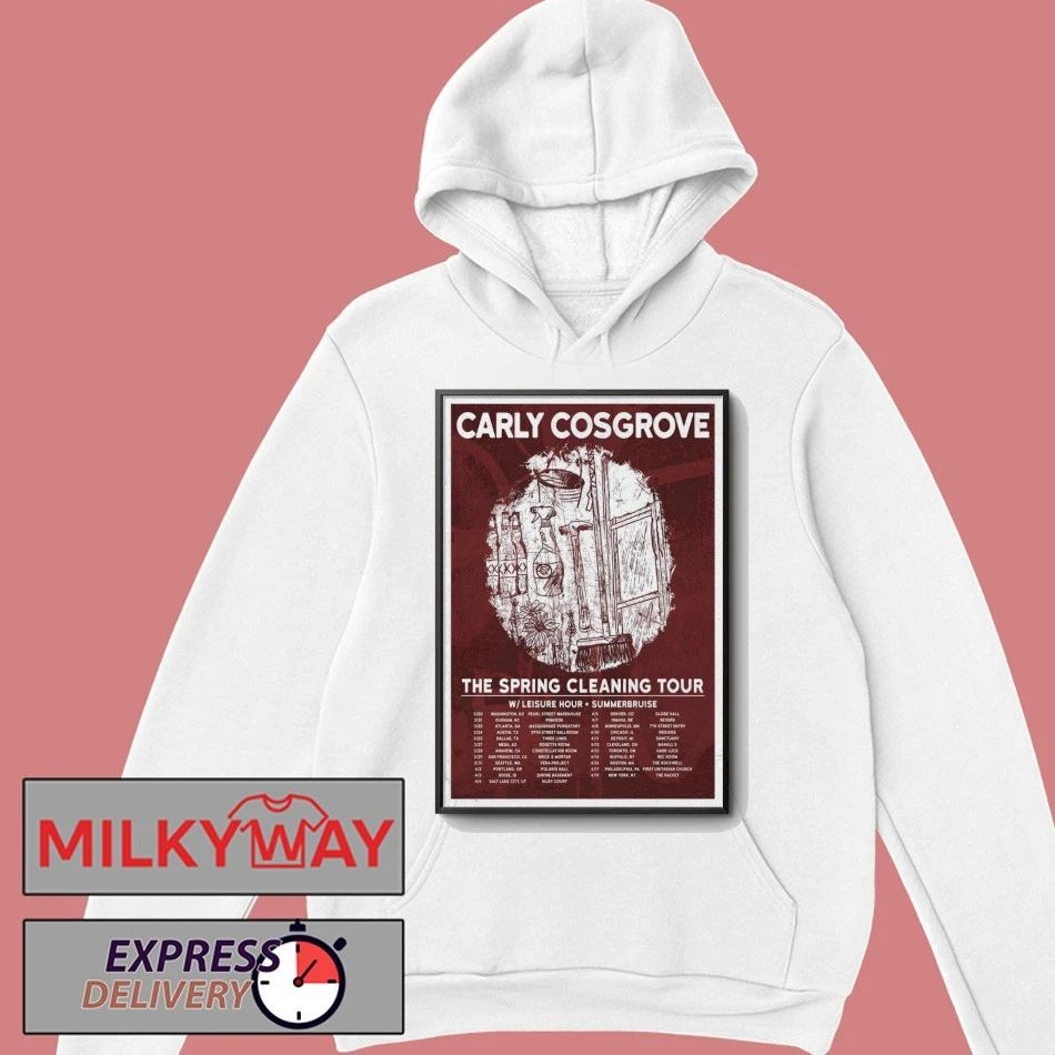Carly Cosgrove Poster The Spring Cleaning 2026 Tour shirt