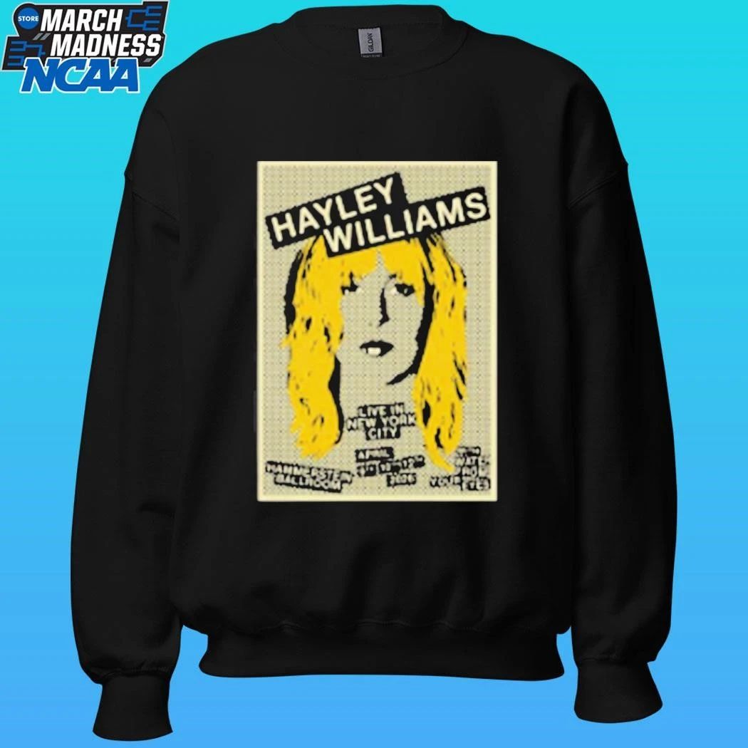 Hayley Williams Hammerstein Ballroom Nyc Apr 9-12 2026 Poster Shirt