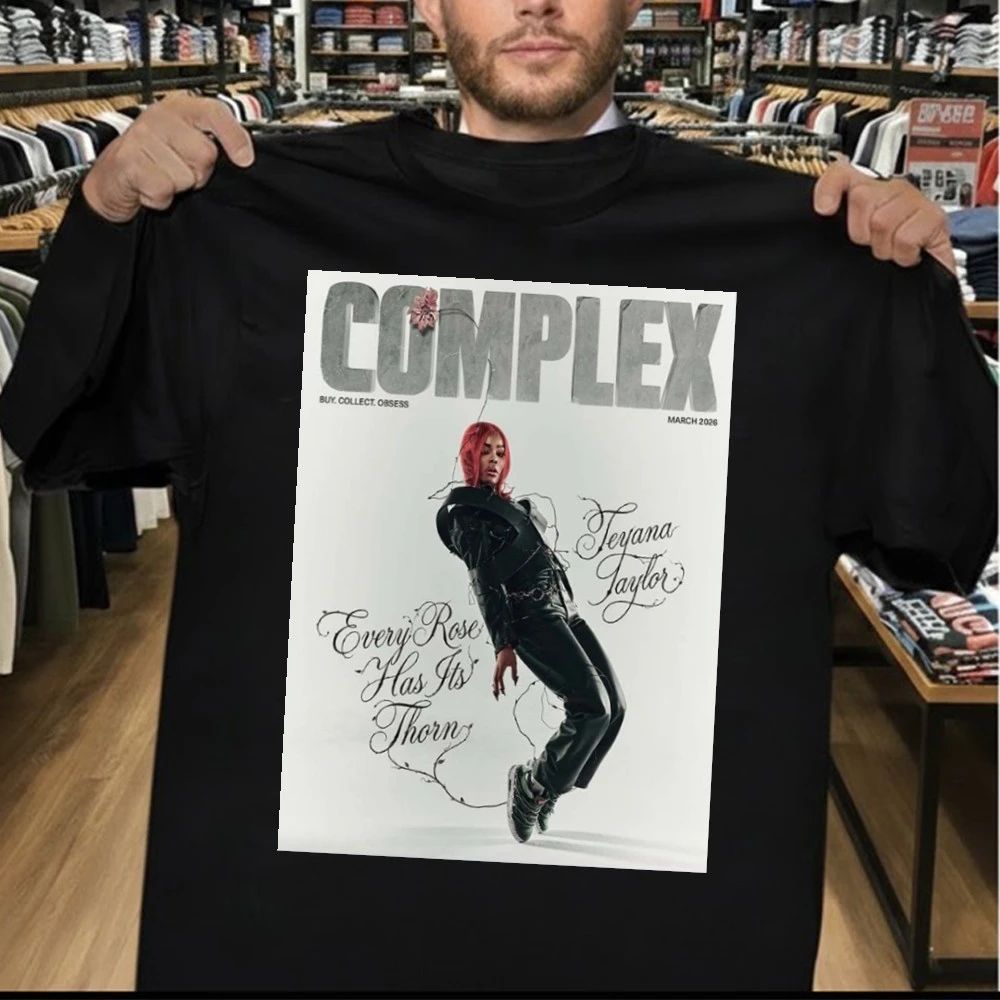 Complex Magazine Cover March 2026 Teyana Taylor Every Rose Has Its Thorn Feature Shirt