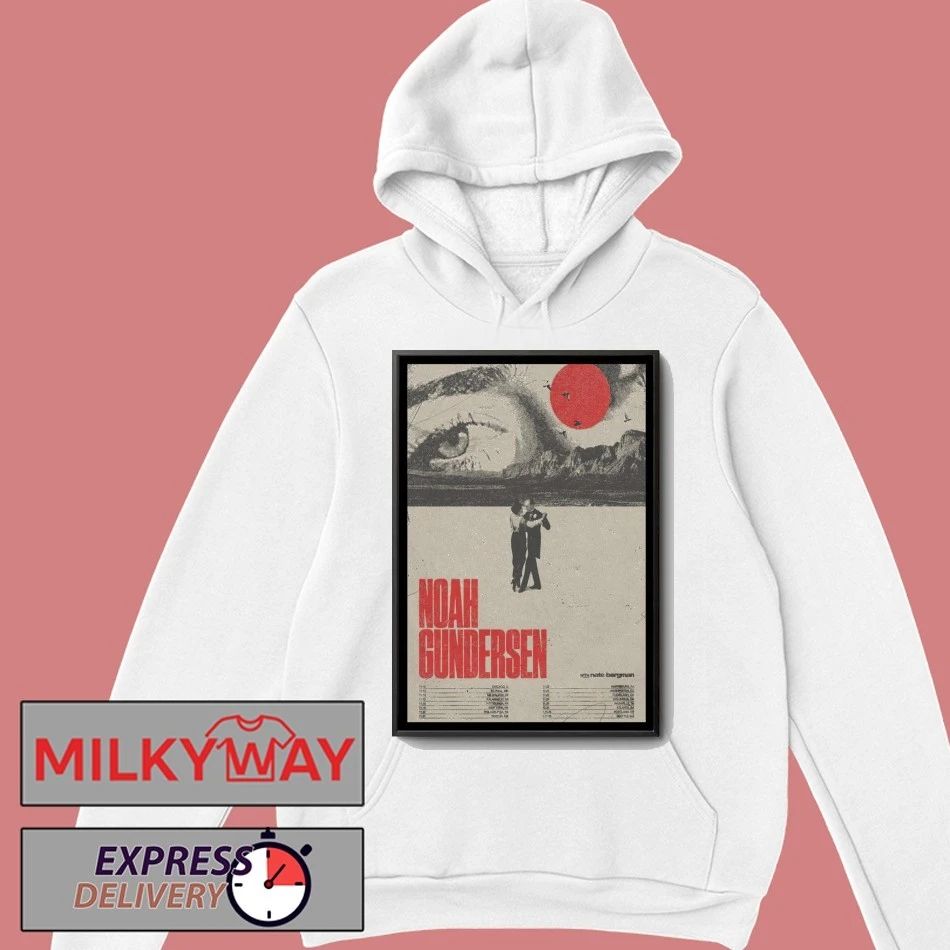 Noah Gundersen With Nate Bergman Concert Poster shirt