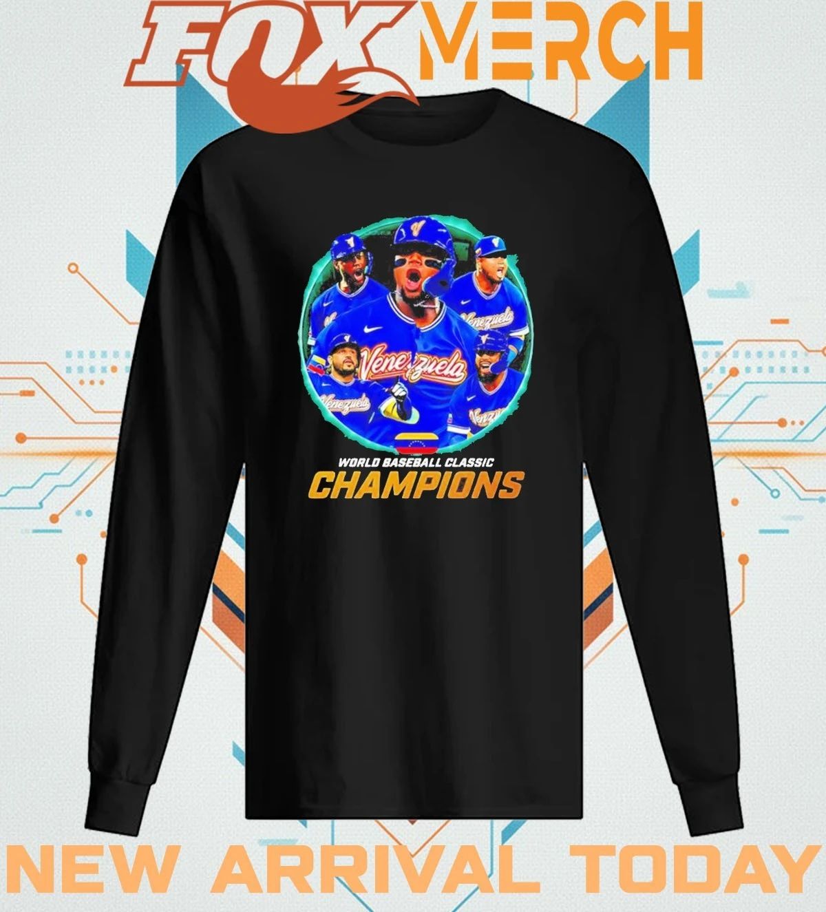 World Baseball Classic Champions 2026 Venezuela baseball t-shirt