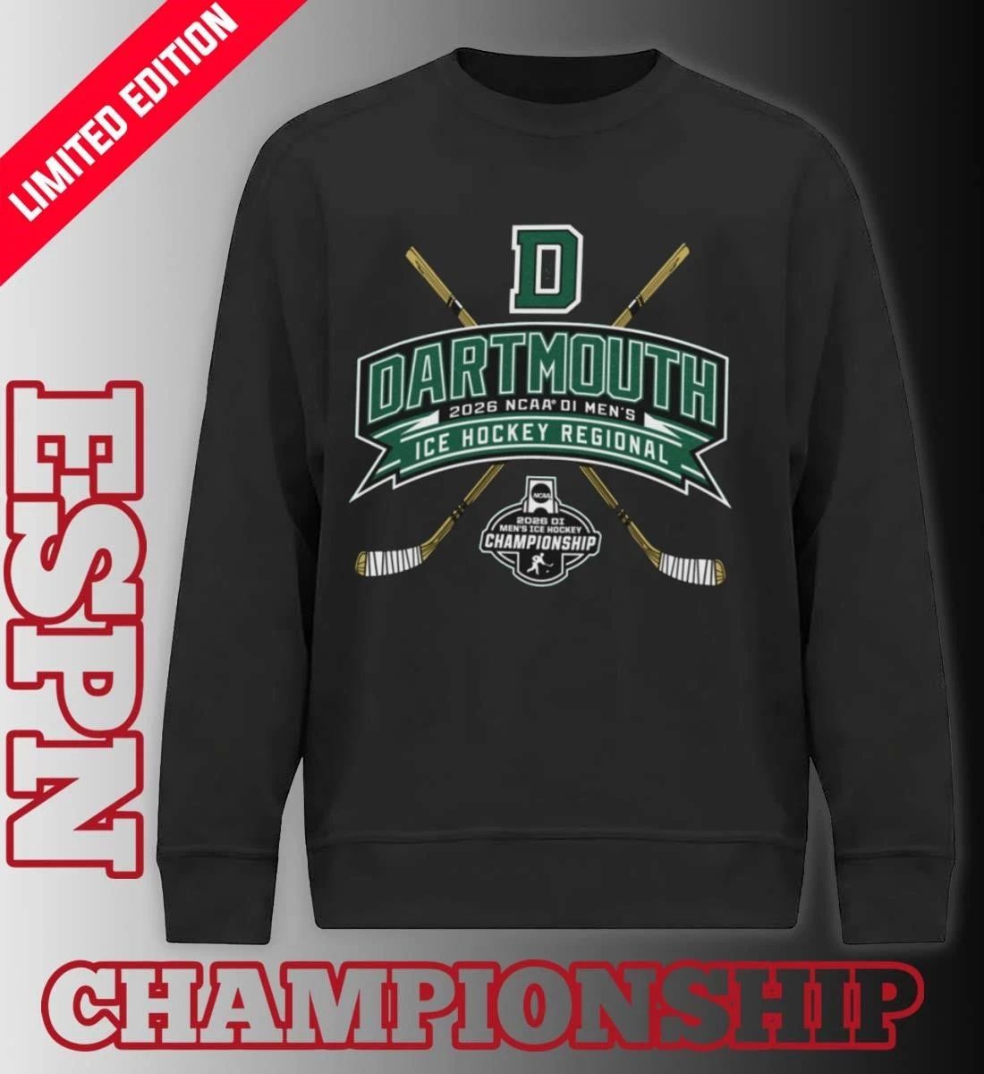 Dartmouth Big Green 2026 NCAA DI Men’s Ice Hockey Regionals T-Shirt