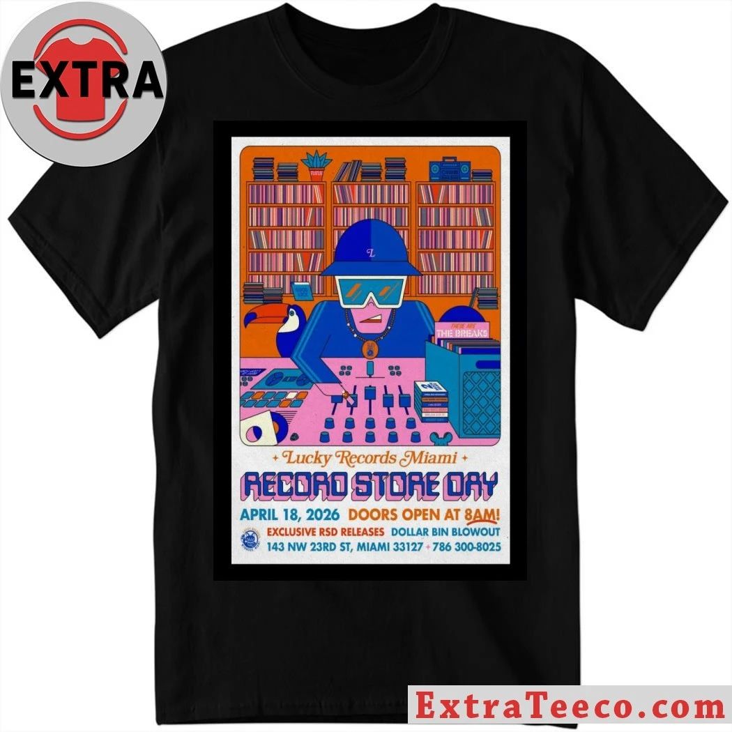 Lucky Records Miami Record 2026 Poster Shirt – Perfect Gift for Men & Women