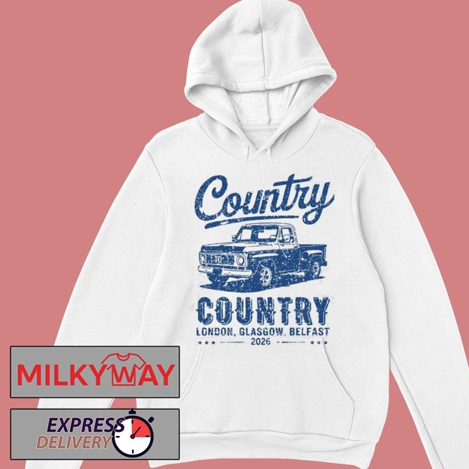 Country Pick Up White 2026 Shirt