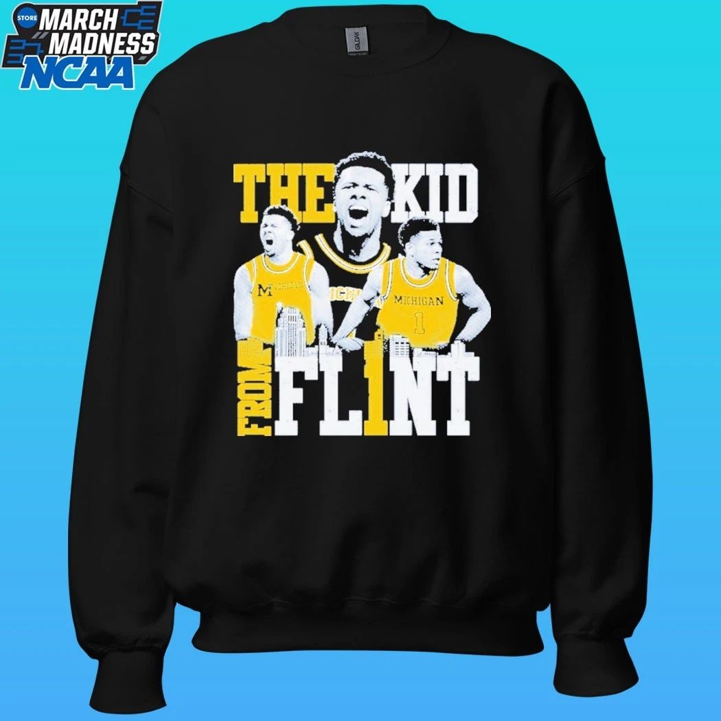 Michigan Wolverines Men’s Basketball The Kid From Fl1nt Shirt